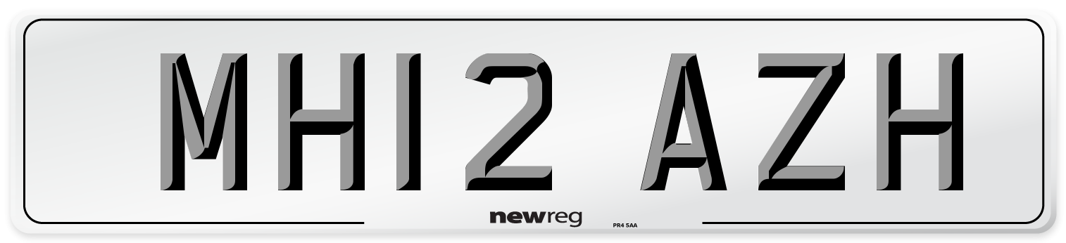 MH12 AZH Number Plate from New Reg